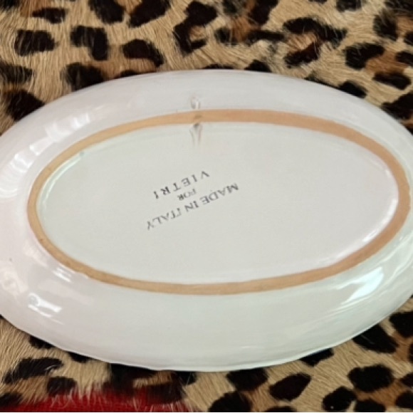 One (1)   VIETRI, made in Italy, ceramic dish. - Picture 2 of 2